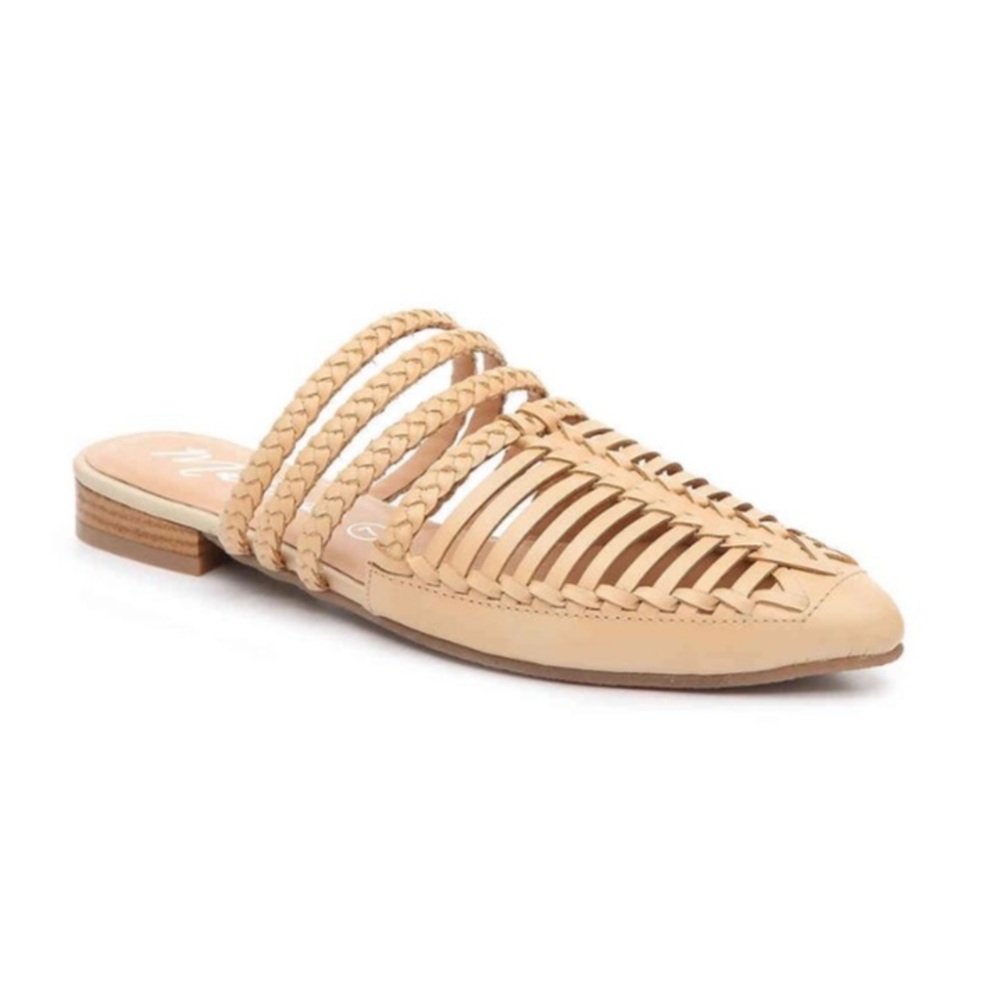 Matisse Leather Tuscan Mules/Slides